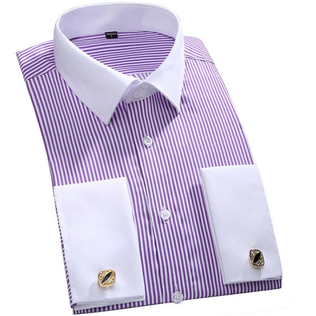 LMS French Cuffs Dress Shirt