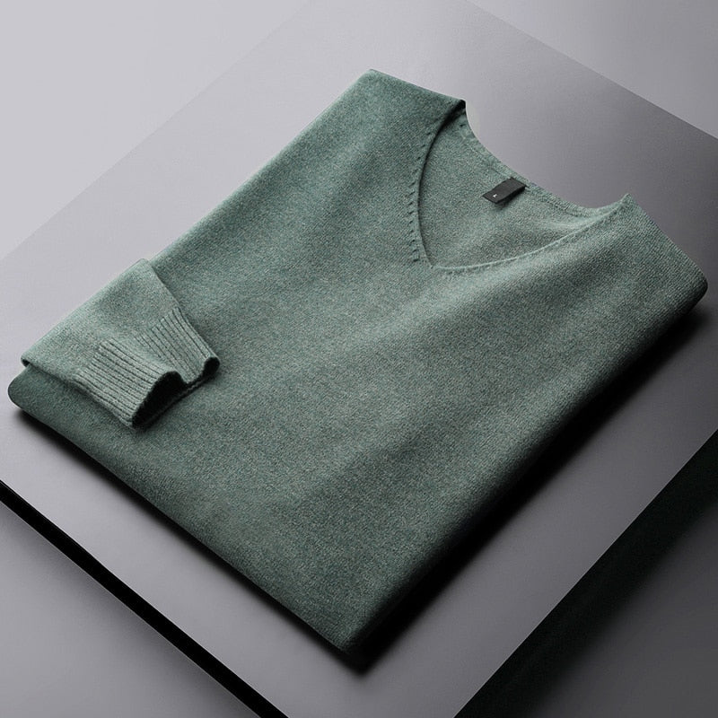 LMS Classic V Neck Knitwear Sweaters