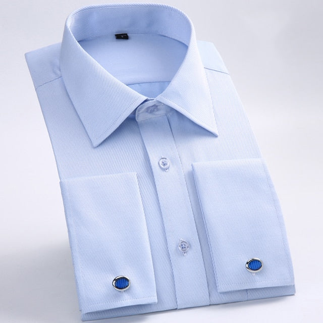 LMS French Cuffs Dress Shirt