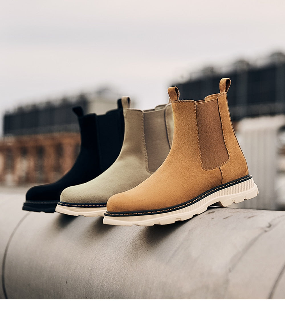 LMS Street Fashion Chelsea Boots