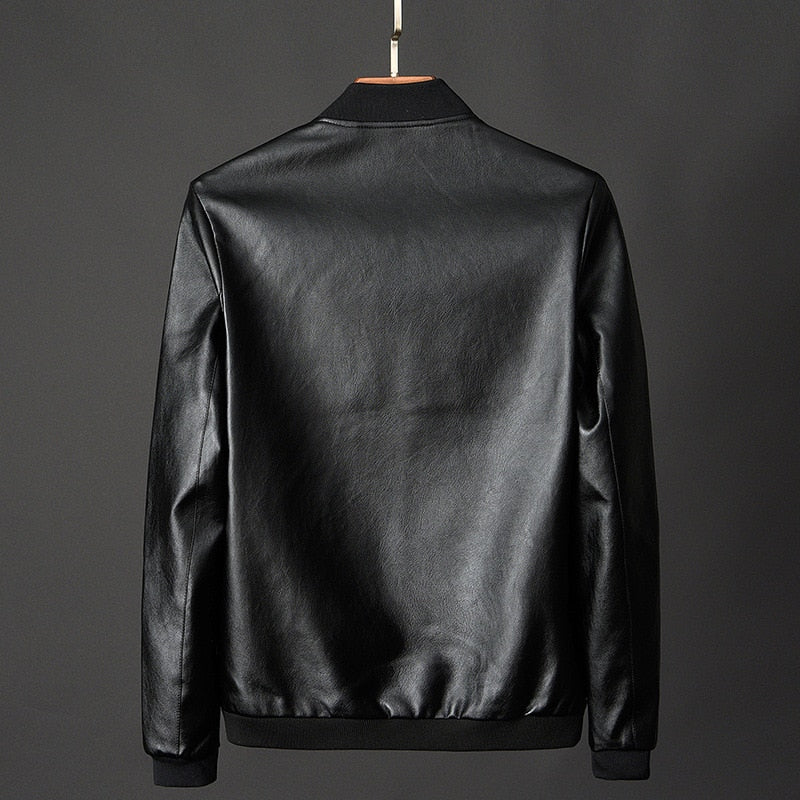 LMS Casual Leather Jacket