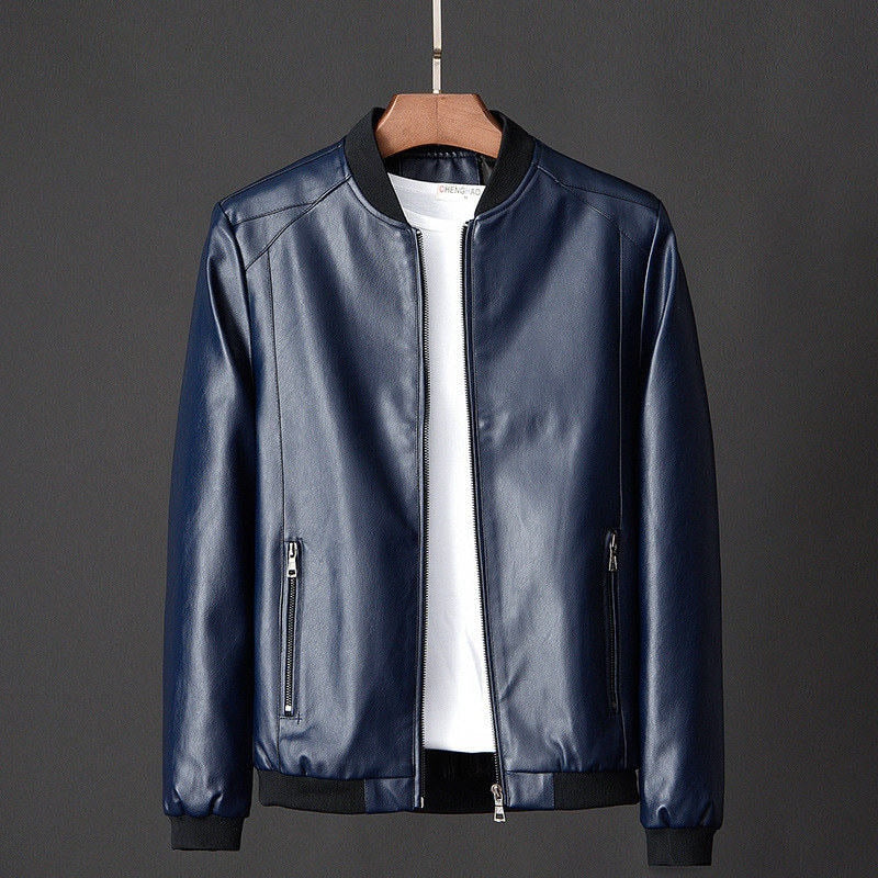 LMS Casual Leather Jacket