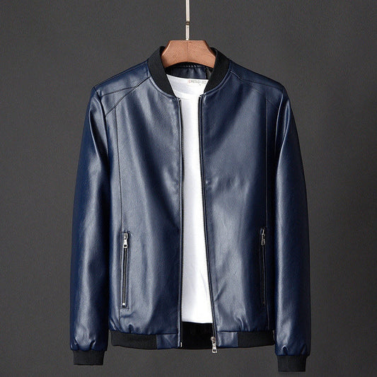 LMS Casual Leather Jacket