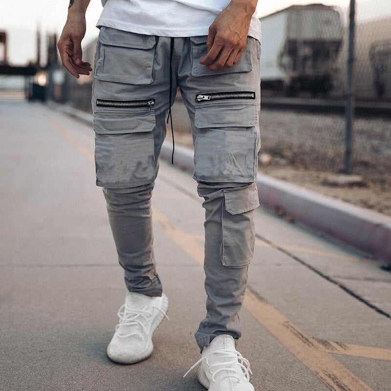 LMS Streetwear Multi-Pocket Pants