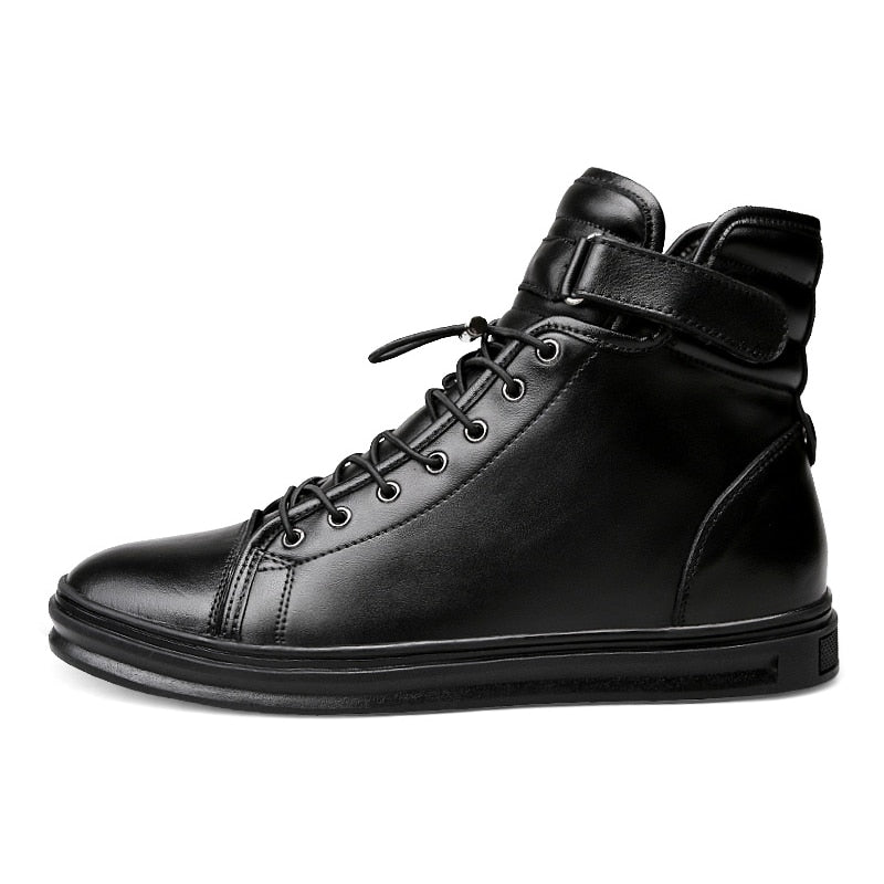 LMS Leather High Top Sneakers