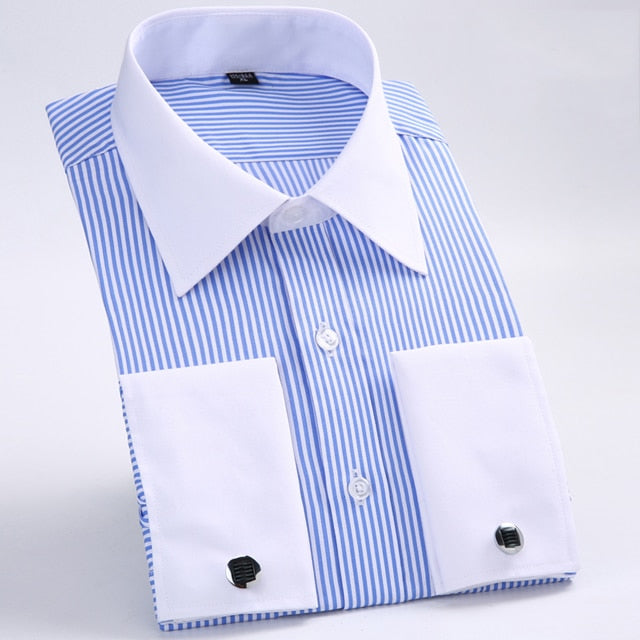 LMS French Cuffs Dress Shirt