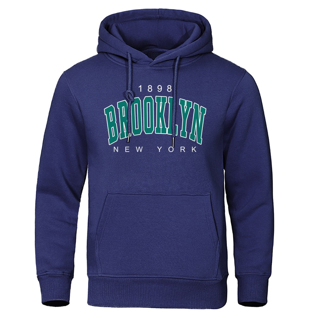Brooklyn New York Printed Hoody