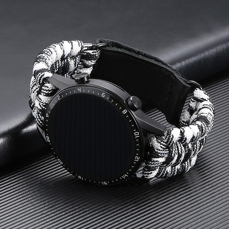 Braided Strap Watch Bracelet