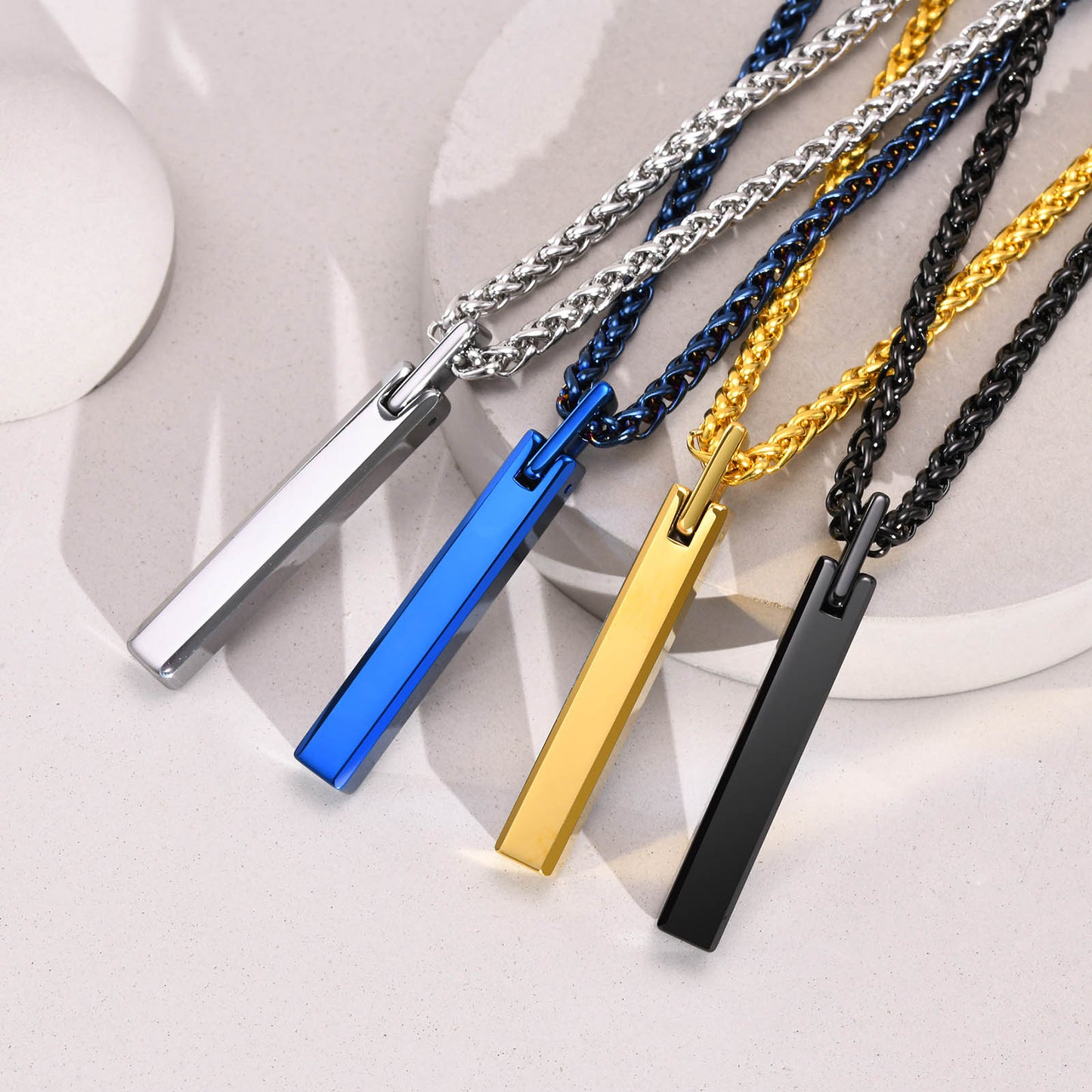 LMS Bar Pendant Necklace