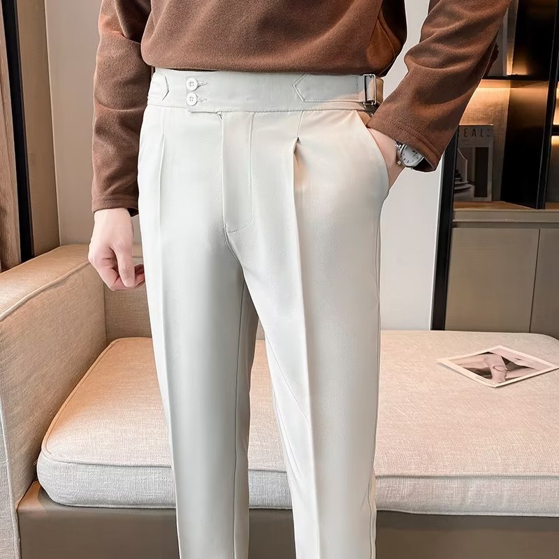 British Style High Waist Pant