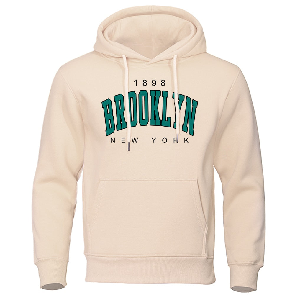 Brooklyn New York Printed Hoody