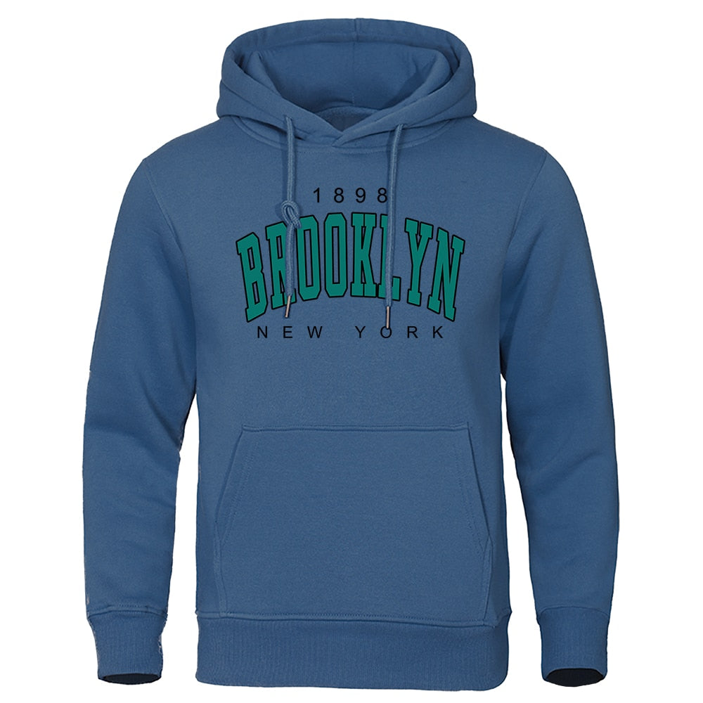 Brooklyn New York Printed Hoody