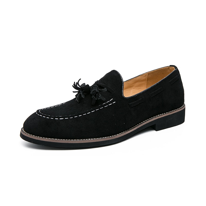LMS Faux Suede Slip On Shoes