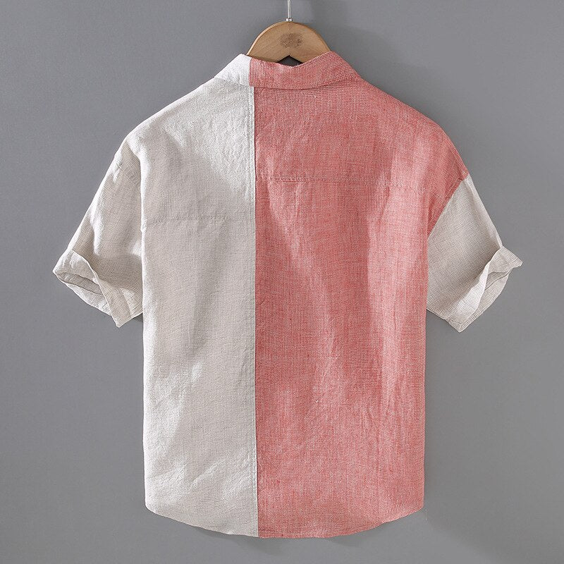 LMS Block Linen Shirt