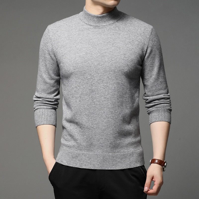 LMS Oxford Turtleneck Sweater