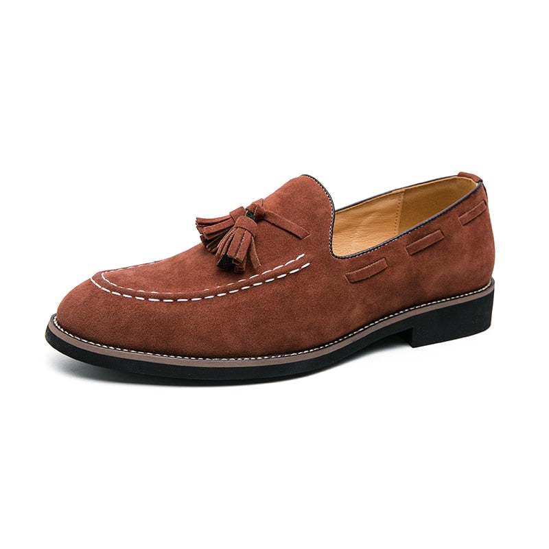 LMS Faux Suede Slip On Shoes