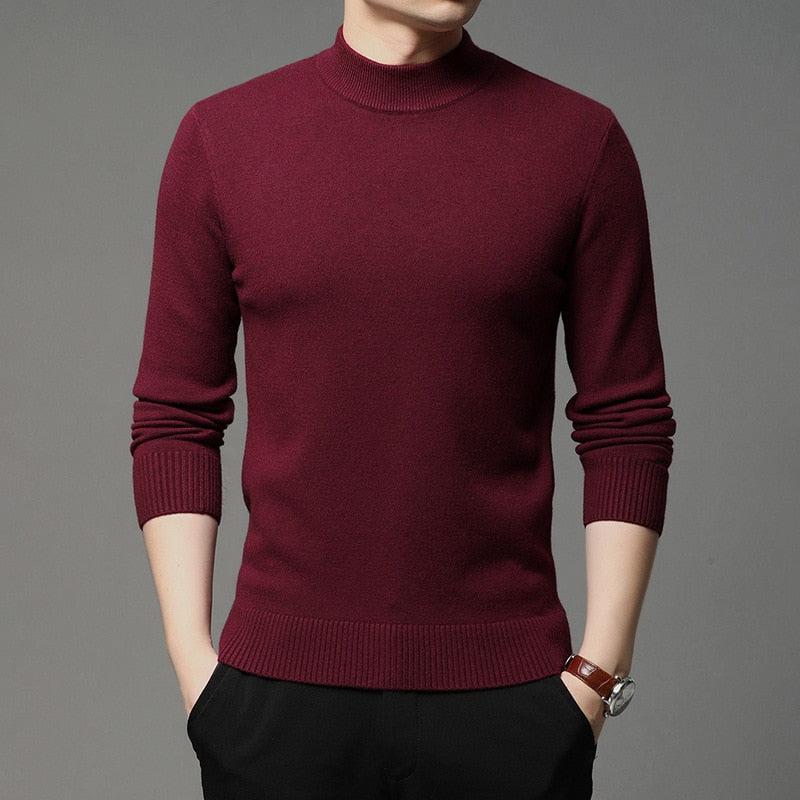 LMS Oxford Turtleneck Sweater