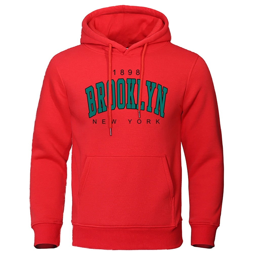 Brooklyn New York Printed Hoody