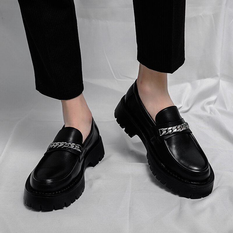 Classic Height Increased Loafer Shoes