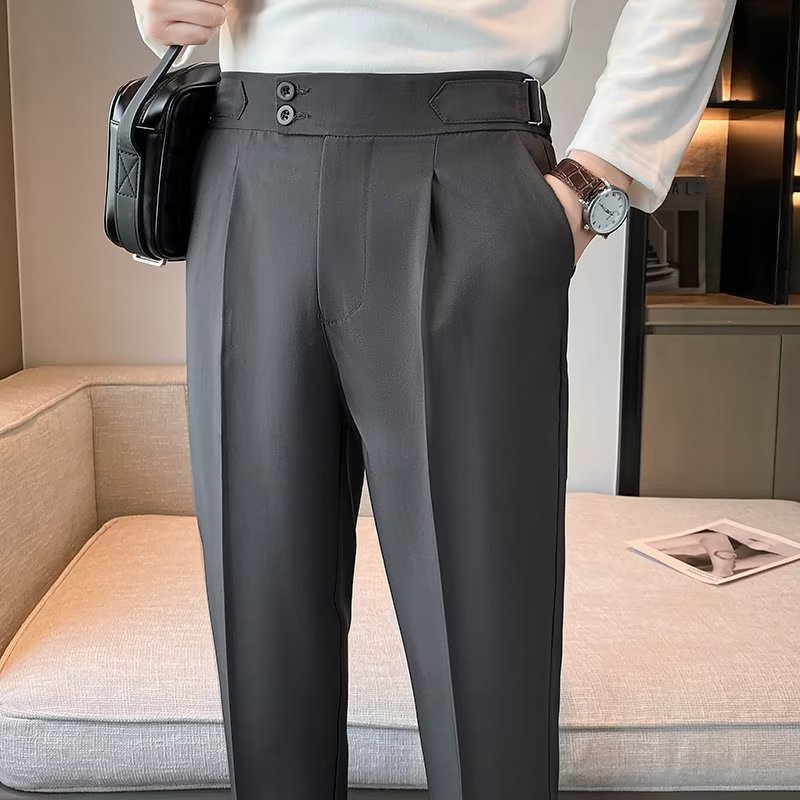 British Style High Waist Pant