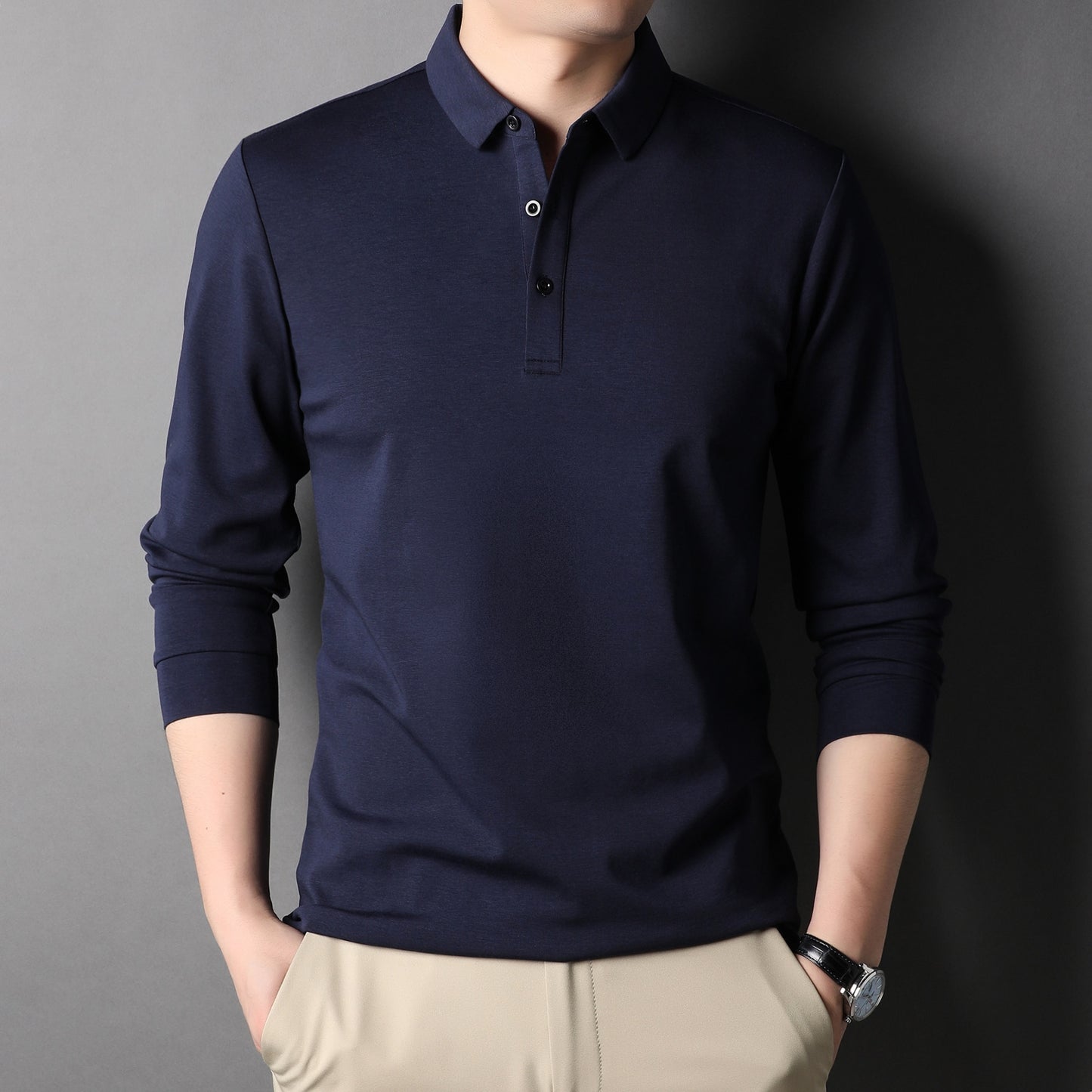 LMS Casual Long Sleeve Shirts