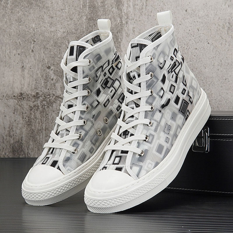 LMS Pattern Sneakers