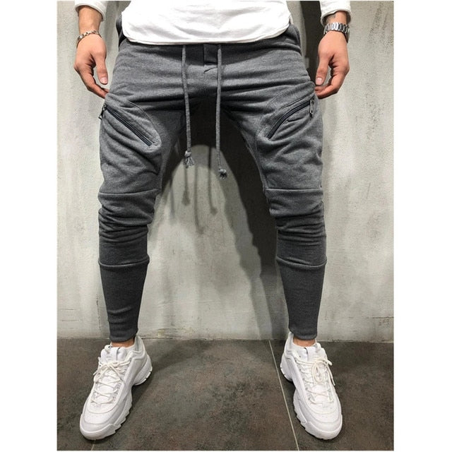 Men's Casual Multi-pocket Sweatpants