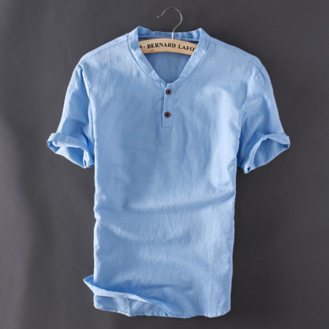 Men's Linen Casual Slim fit Shirts