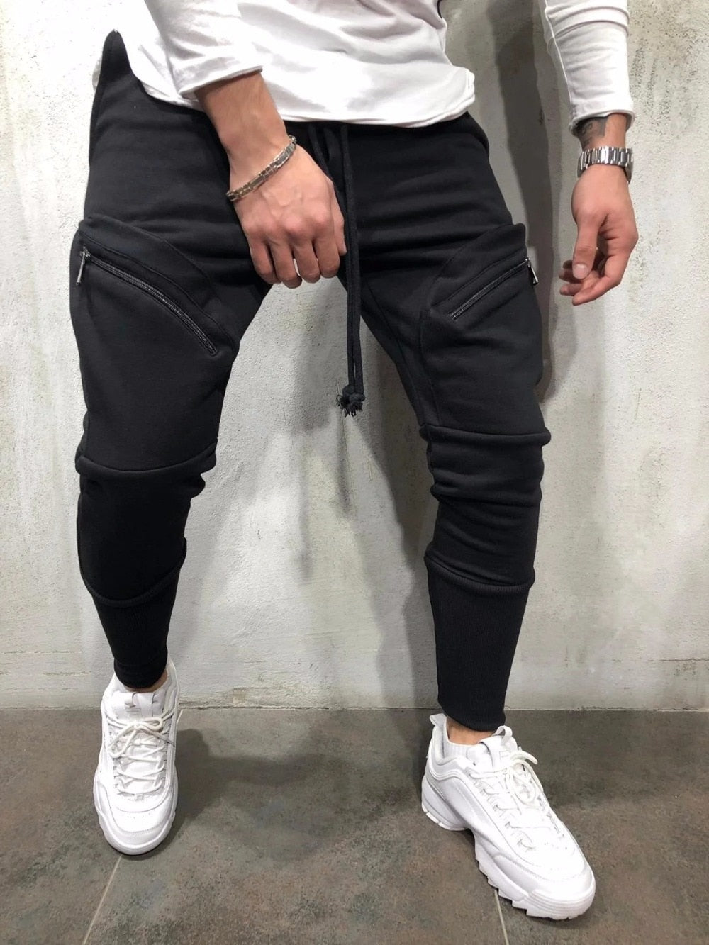 Men's Casual Multi-pocket Sweatpants