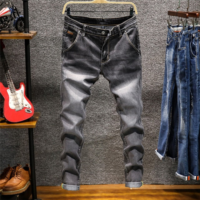 Stretch Pencil Fashion Casual Jeans