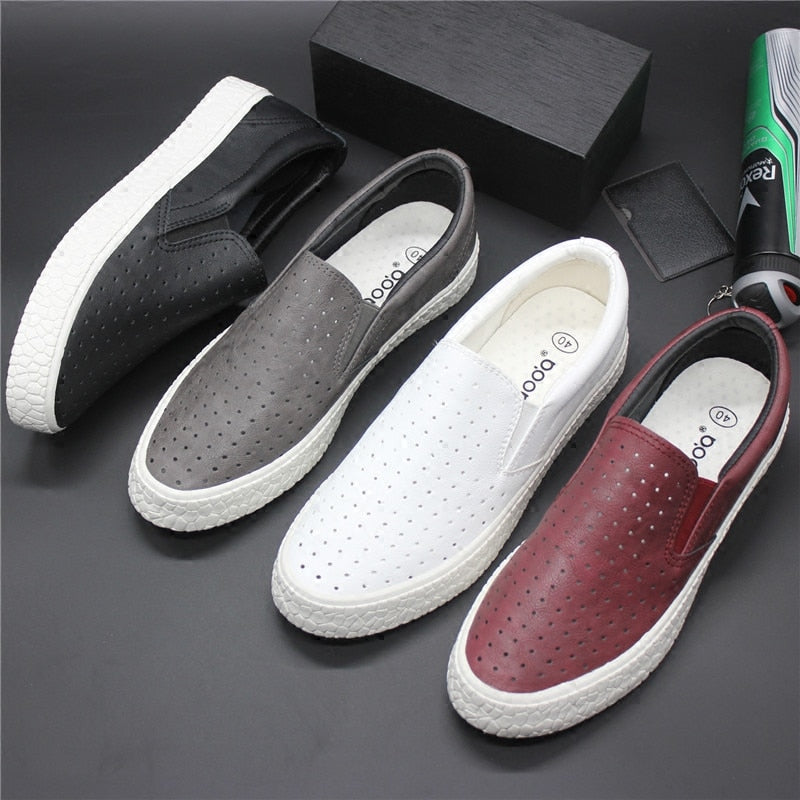 Breathable Hollowed Loafers Shoe