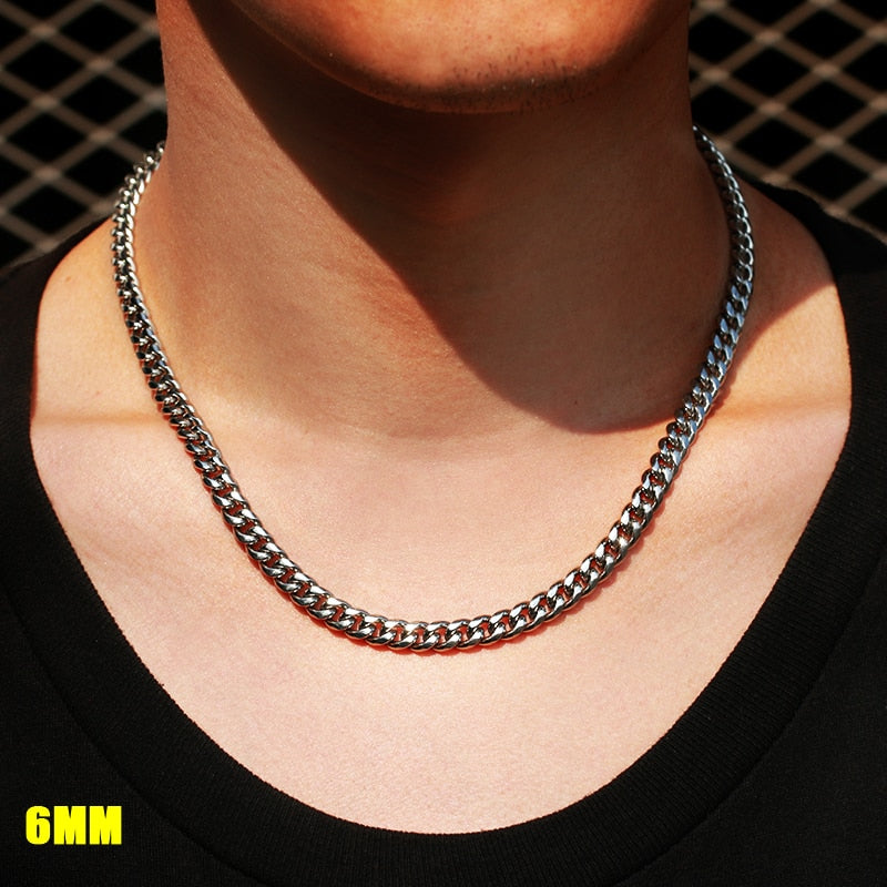Cuban Chokers Plated Necklace