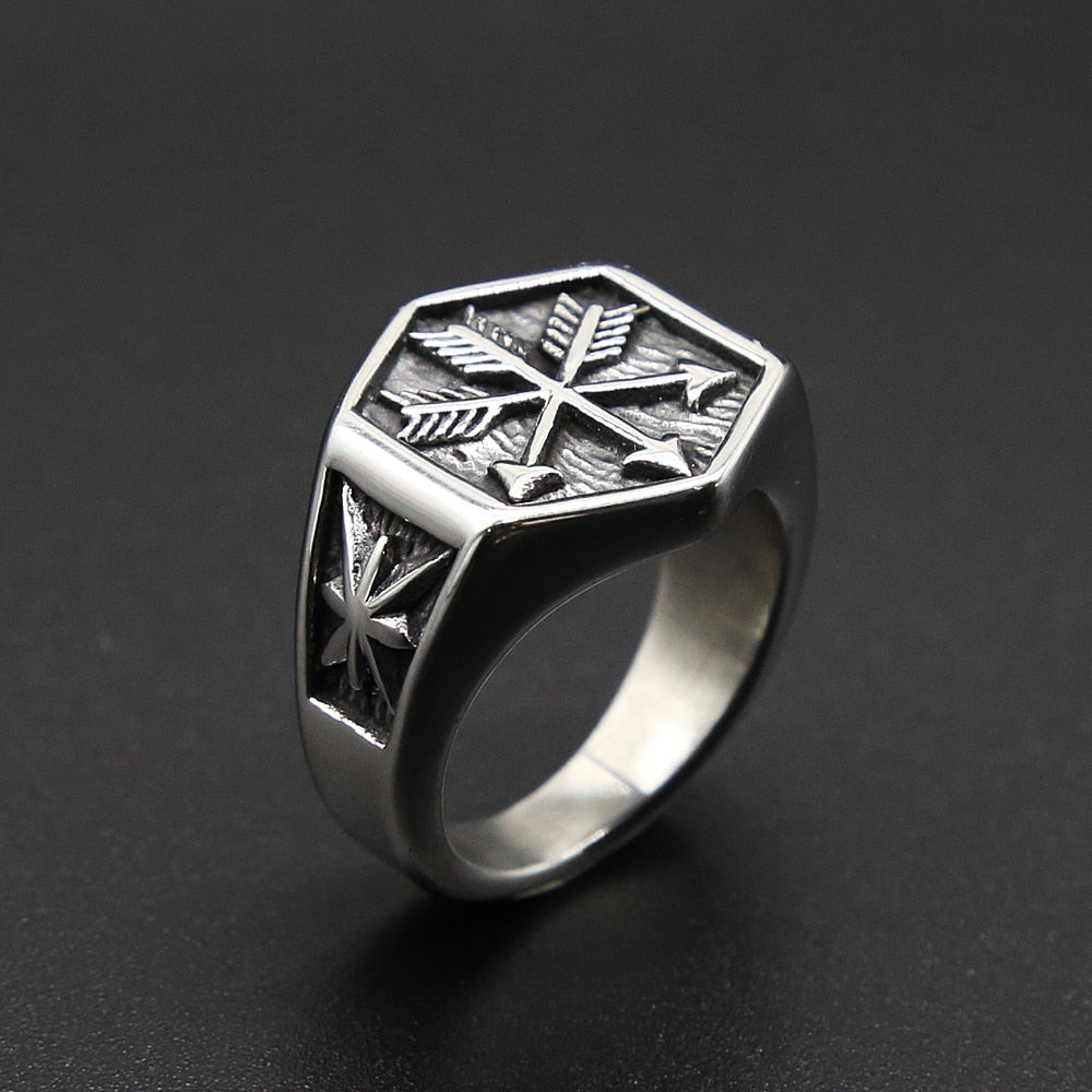 Vintage Viking Arrow Ring