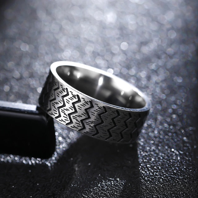 Triangular Pattern Ring