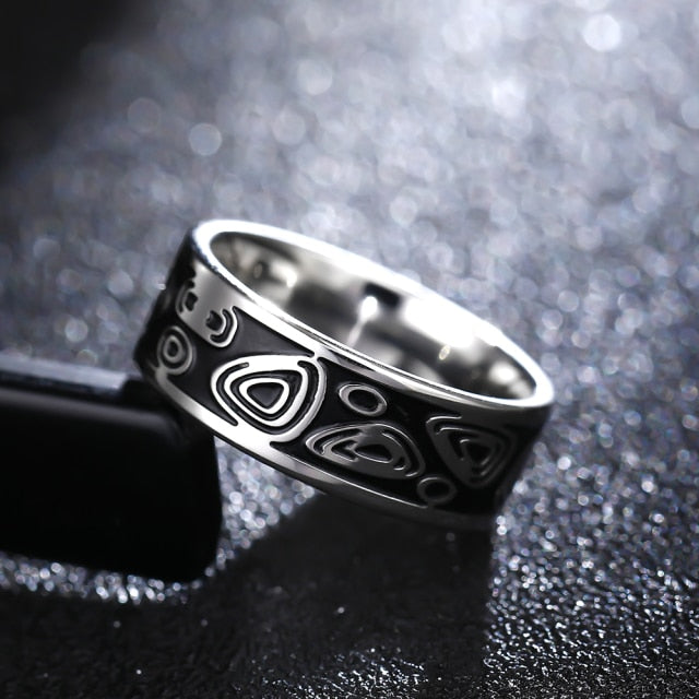 Triangular Pattern Ring