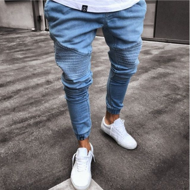 Stretchy Ripped Skinny Jeans