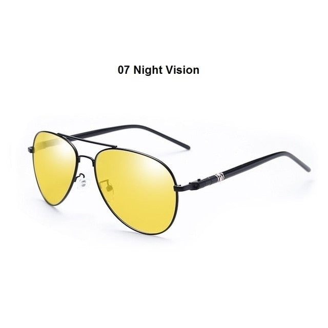 Polarized Vintage Pilot Sunglasses
