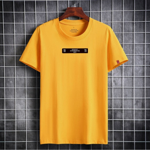 Fashion Men's Round Neck T-shirt