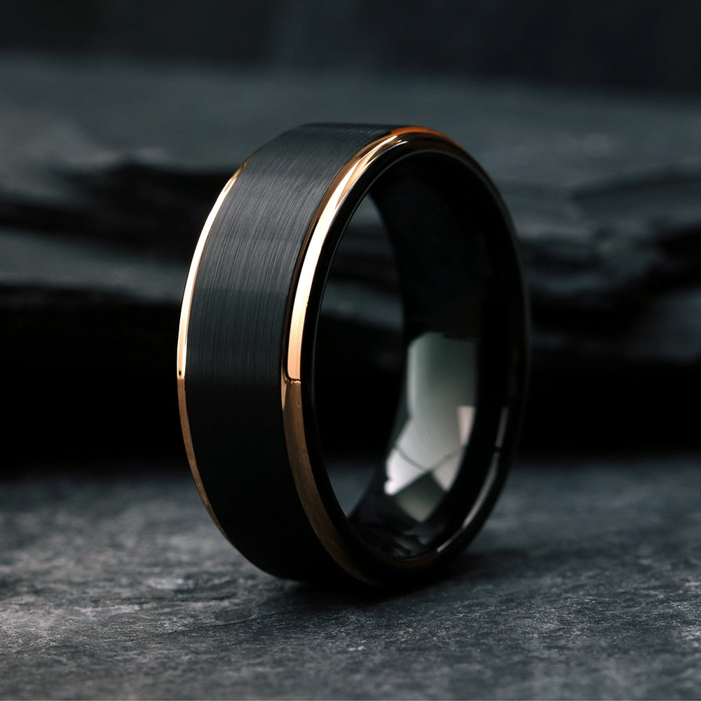 Rose Gold Edge Ring