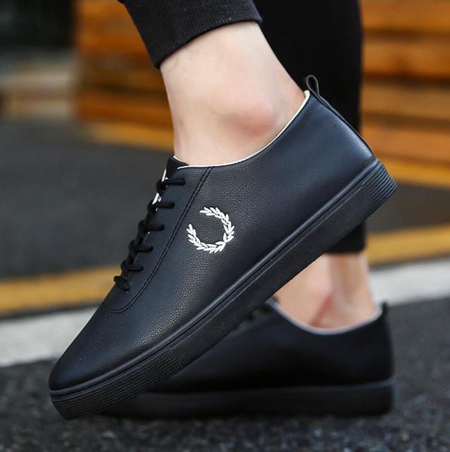 Casual Soft Leather Sneakers