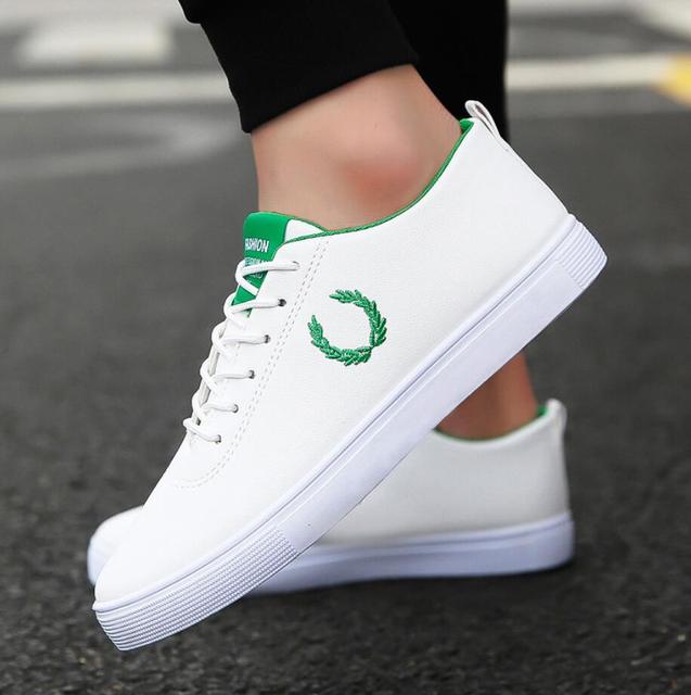 Casual Soft Leather Sneakers