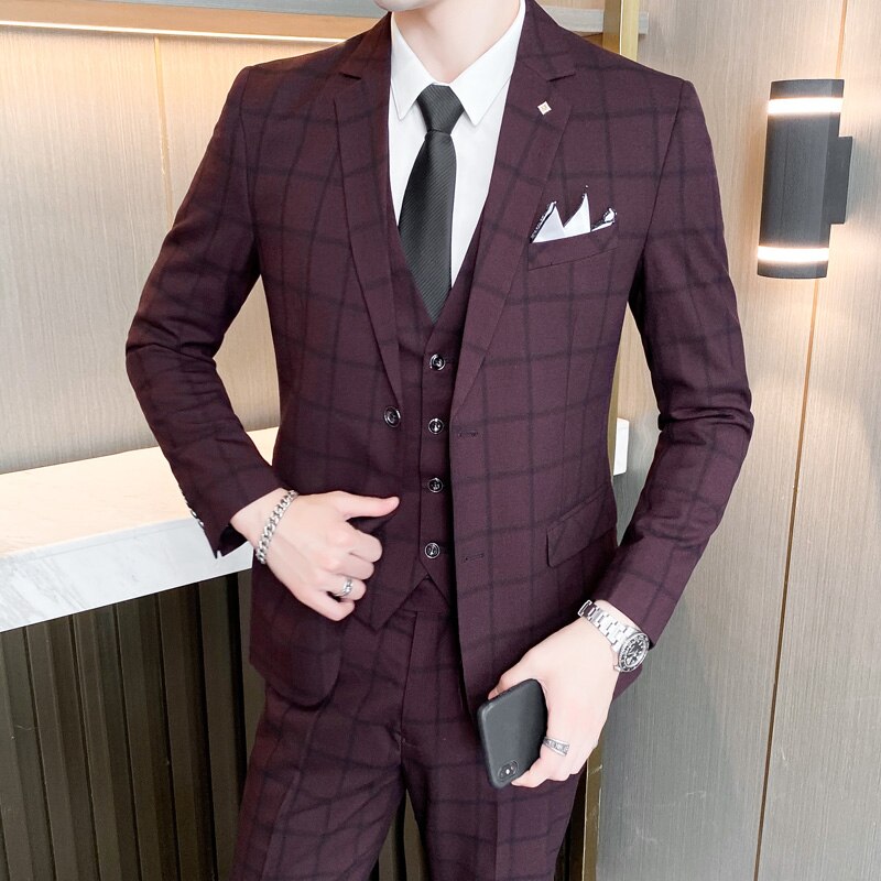 Men Formal Slim Fit Complete Suits