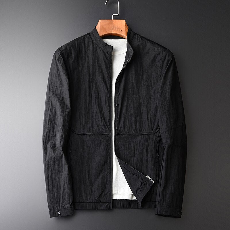 Men's Stand collar Casual Jackets