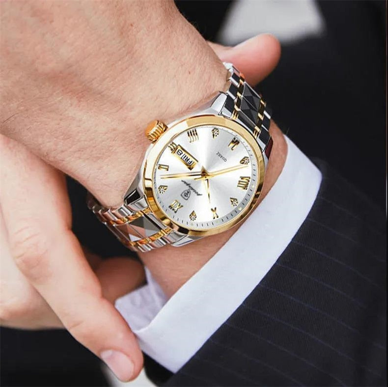 Men Quartz Casual Wrist Watch