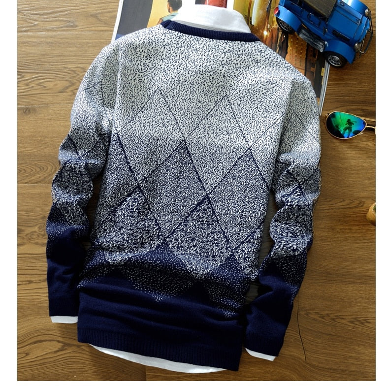 Men's Knitted Casual Sweater