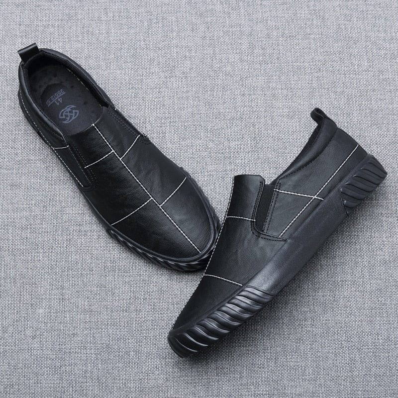 Casual Fashion Leisure Loafers Slip-On Flat Sneakers