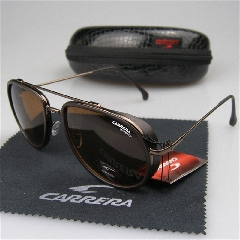 Vintage Aviation Men Fashion Pilot Sunglasses