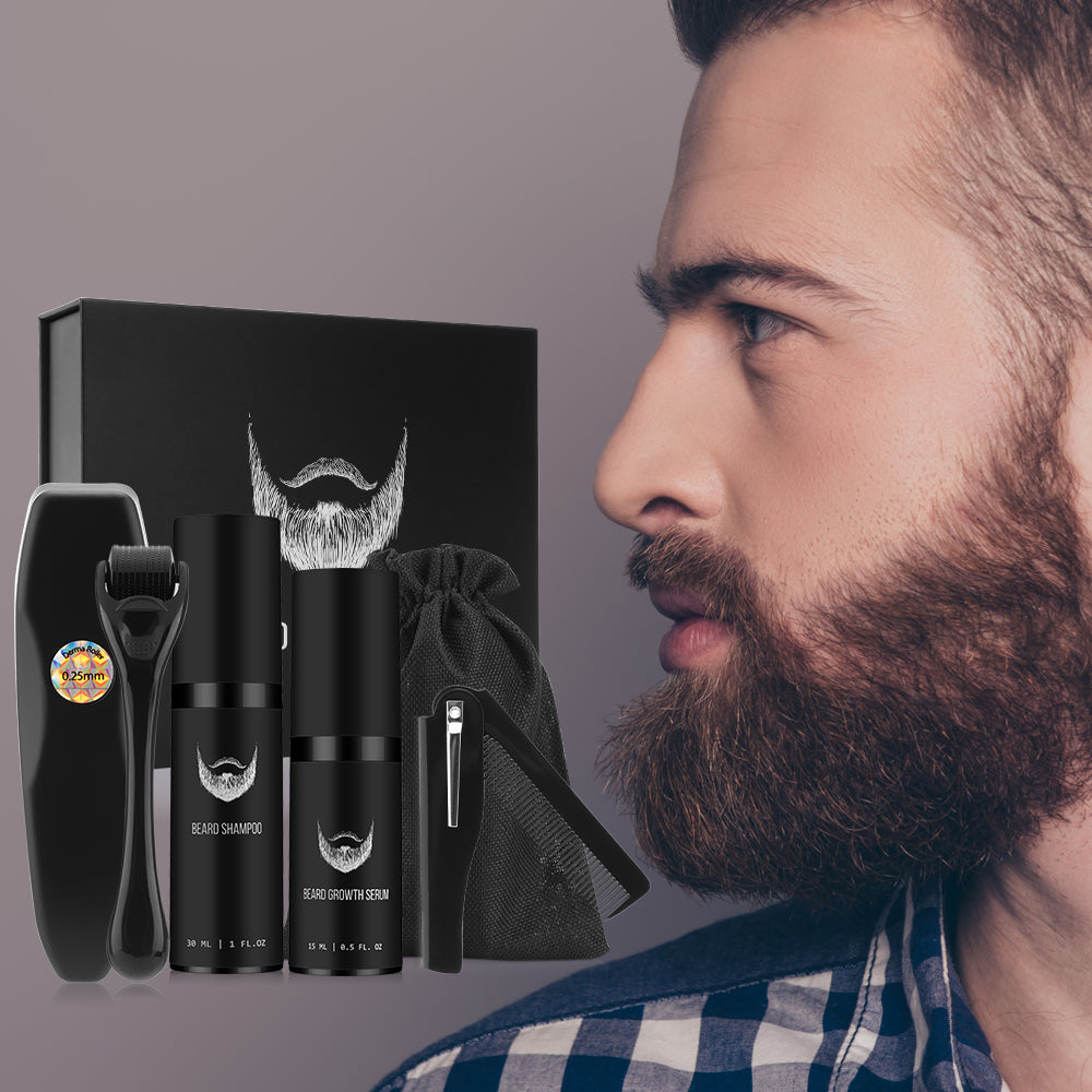4pcs / Set The Men Beard Growth Kit