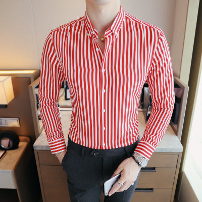 Slim Fit Striped Shirts