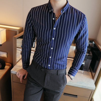 Slim Fit Striped Shirts